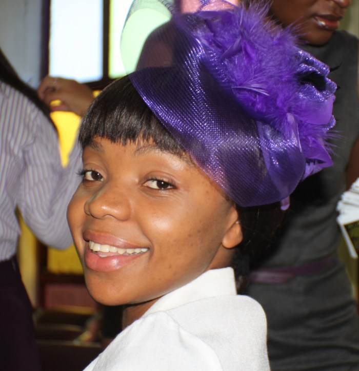 Nzala, just before a God's Envoys concert. 